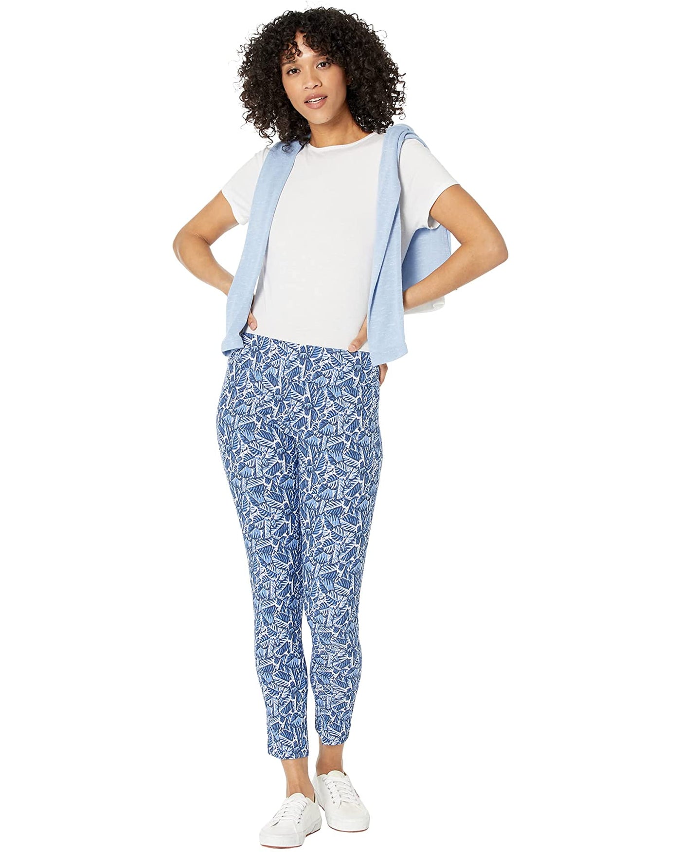 Elliott Lauren Mood Indigo Pull-on Pant Full.