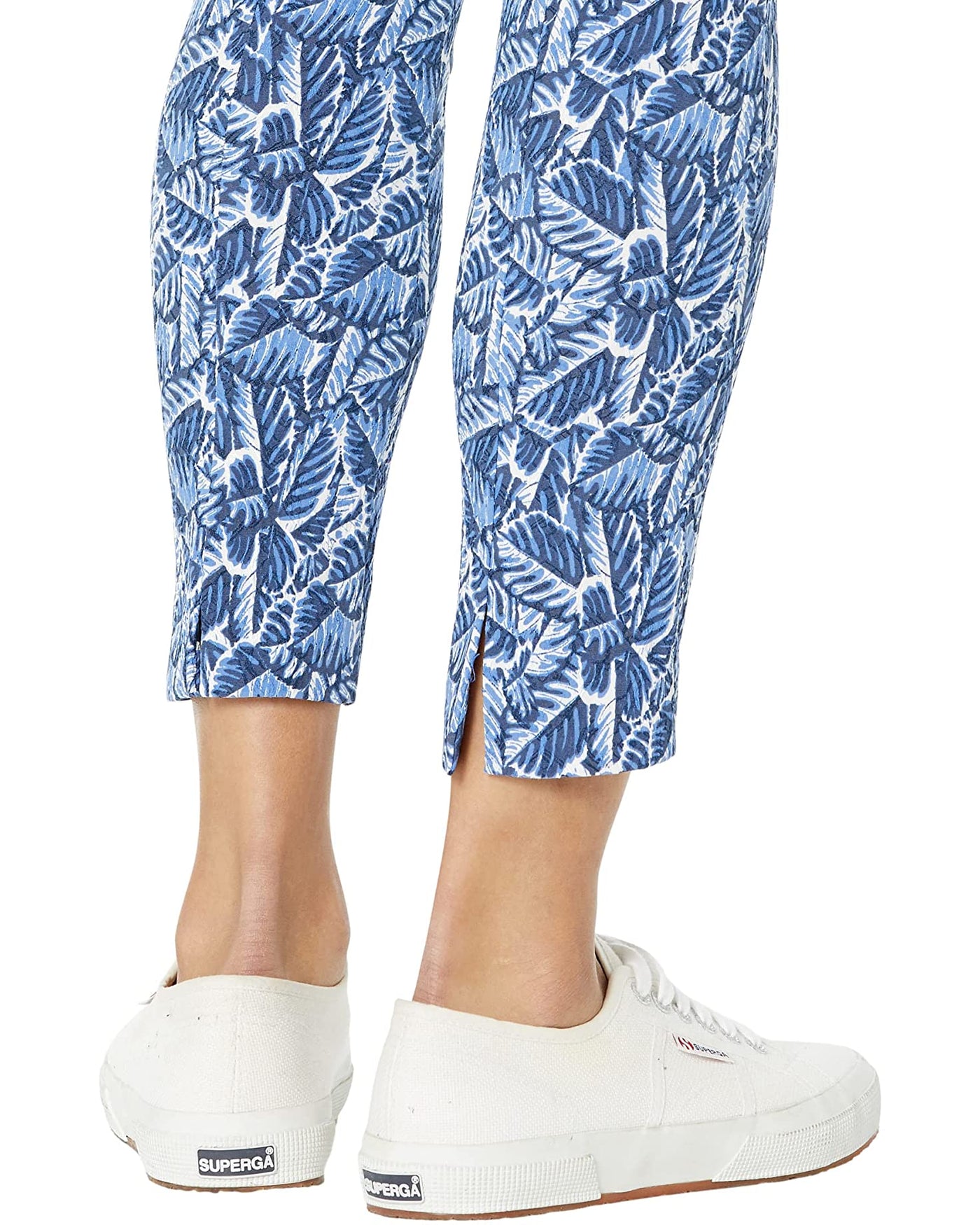 Elliott Lauren Mood Indigo Pull-on Pant Rear Cuff Slits.