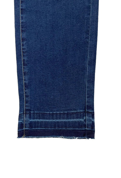 Ethyl Reflective Hem Jean Duffle Cuff detail.
