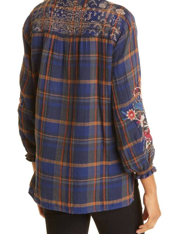 Freja Tassle Peasant Blouse