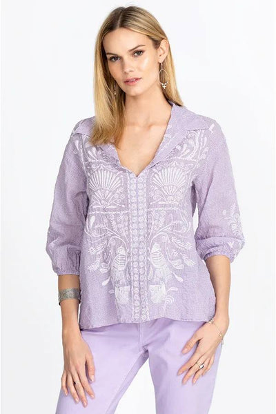 Johnny Was Orla Wanderer Blouse shop Village Vogue.