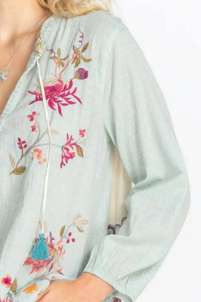 Viviana Effortless Scarf Back Blouse