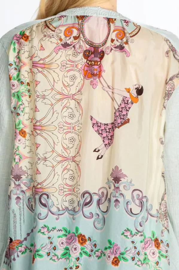 Viviana Effortless Scarf Back Blouse