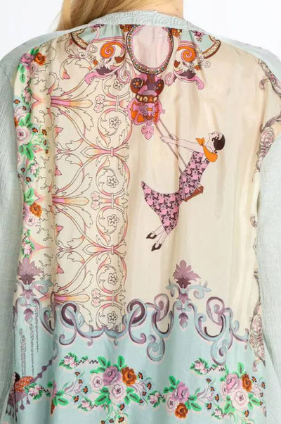 Viviana Effortless Scarf Back Blouse