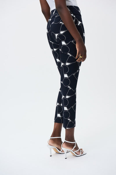 Joseph Ribkoff Abstract Print Pants Style 231282 Side.