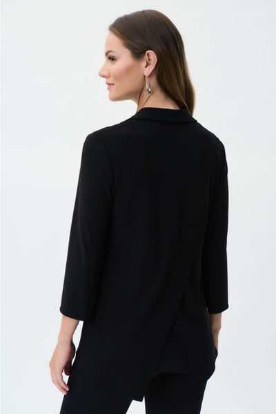 Joseph Ribkoff Embellished Yolk Top Style 223120 Back.