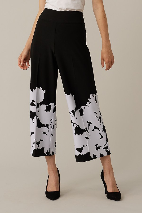 Shop Village Vogue for Joseph Ribkoff Floral Border Pants Style 221134