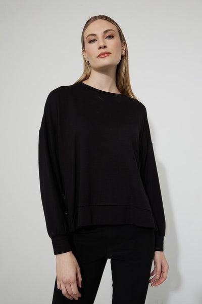 Joseph Ribkoff Grommet Detail Top Style 223165 Front.
