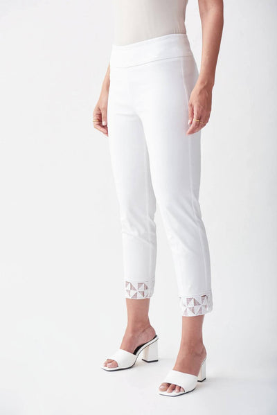 Joseph Ribkoff Lace Hem Pant Style 221286