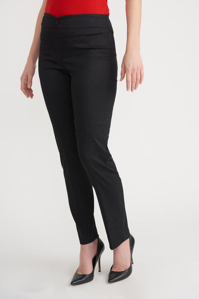 a fabulous python jacquard pant in black. Village Vogue