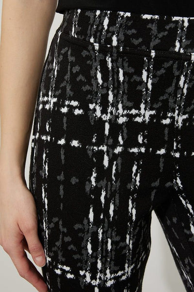 Joseph Ribkoff Printed Straight Leg Pants Style 223307 Detail.
