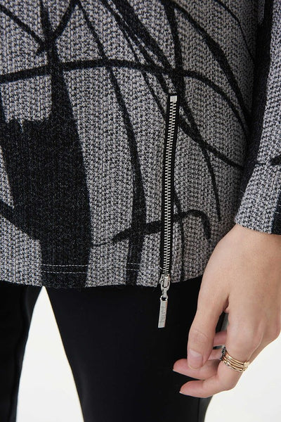 Joseph Ribkoff Printed Tunic Style 223004 Detail.
