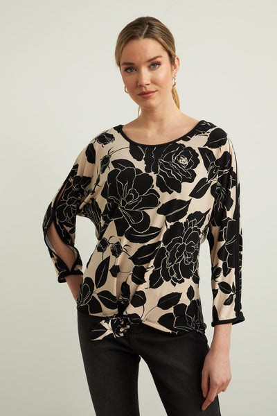Joseph Ribkoff Self Tie Top Style 213571. So cute, shop Village Vogue.