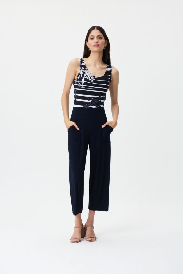 Joseph Ribkoff Soft Crop Pant Style 232178 Full.
