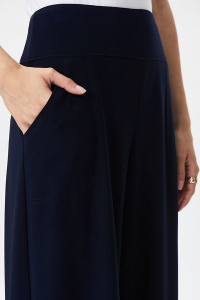 Joseph Ribkoff Soft Crop Pant Style 232178 Side Close-up.