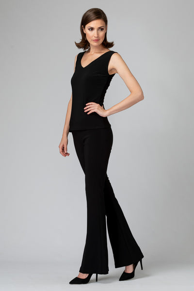 Joseph Ribkoff Solid V-Neck CamiStyle 201546 Full, Side.