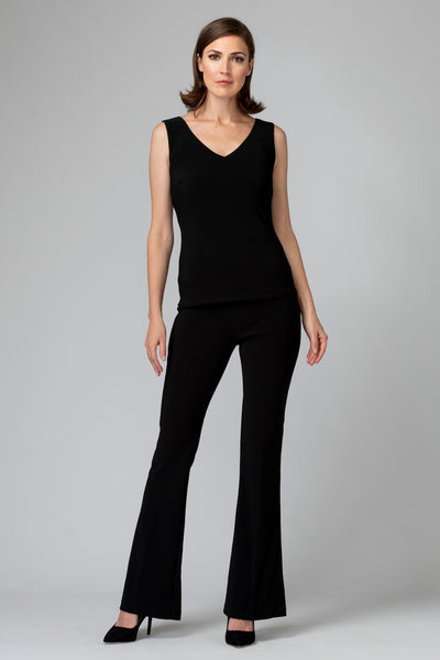 Joseph Ribkoff Solid V-Neck CamiStyle 201546 Front, Pose.