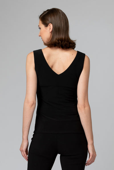 Joseph Ribkoff Solid V-Neck CamiStyle 201546 Back.