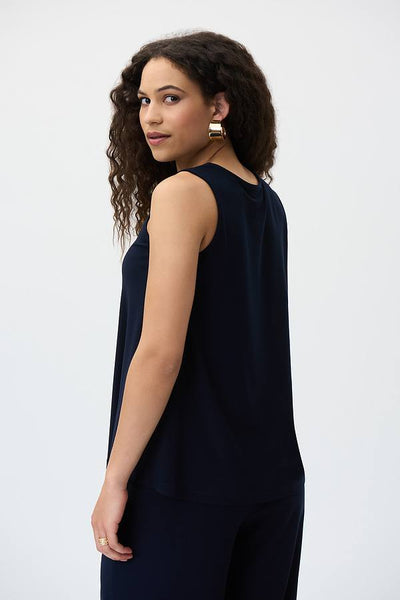 Joseph Ribkoff Split Neck Tank Style 231137 Back.