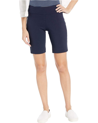 Krazy Larry Pull-On Shorts Front at Village Vogue.
