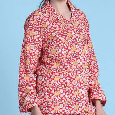 Mahogany Esme PJ-Set Close-up.