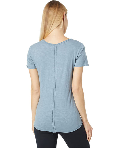 Split Neck Slim Tee