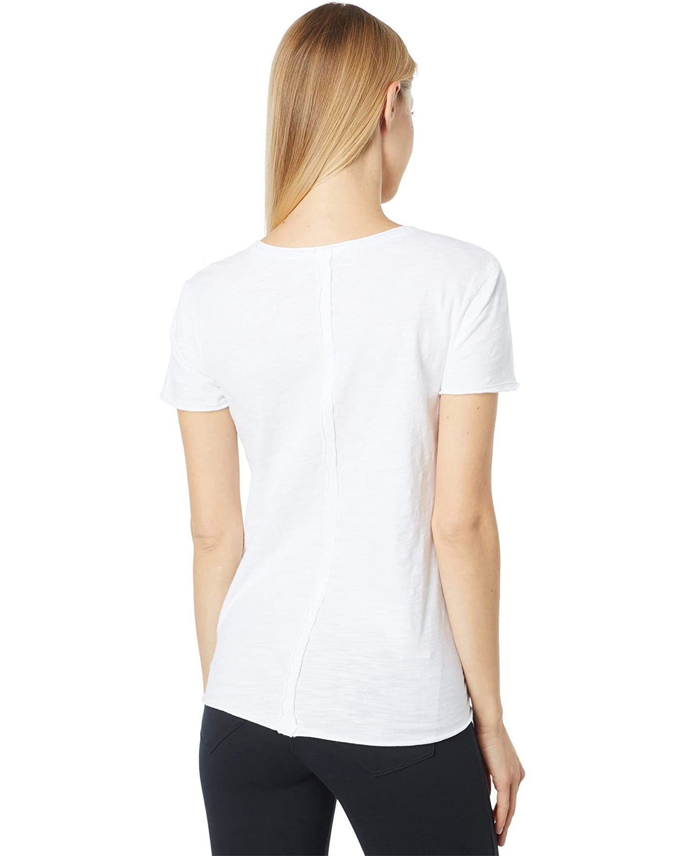 Split Neck Slim Tee