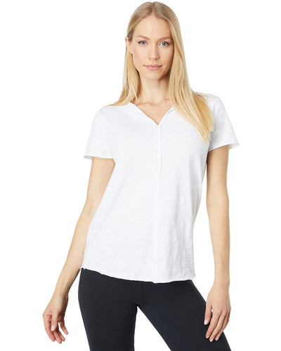 Split Neck Slim Tee