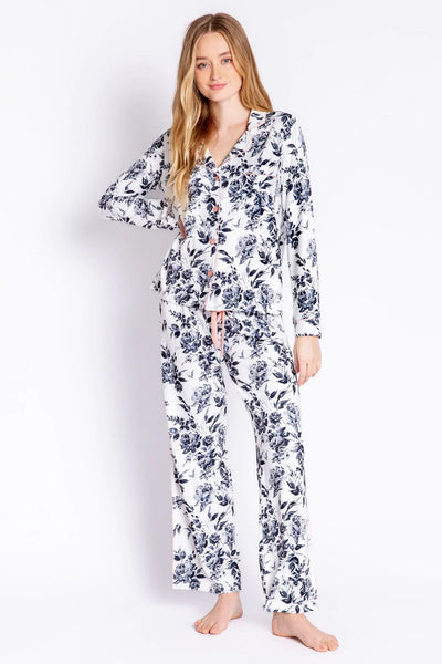 PJ Salvage Black Rose PJ Set Full.