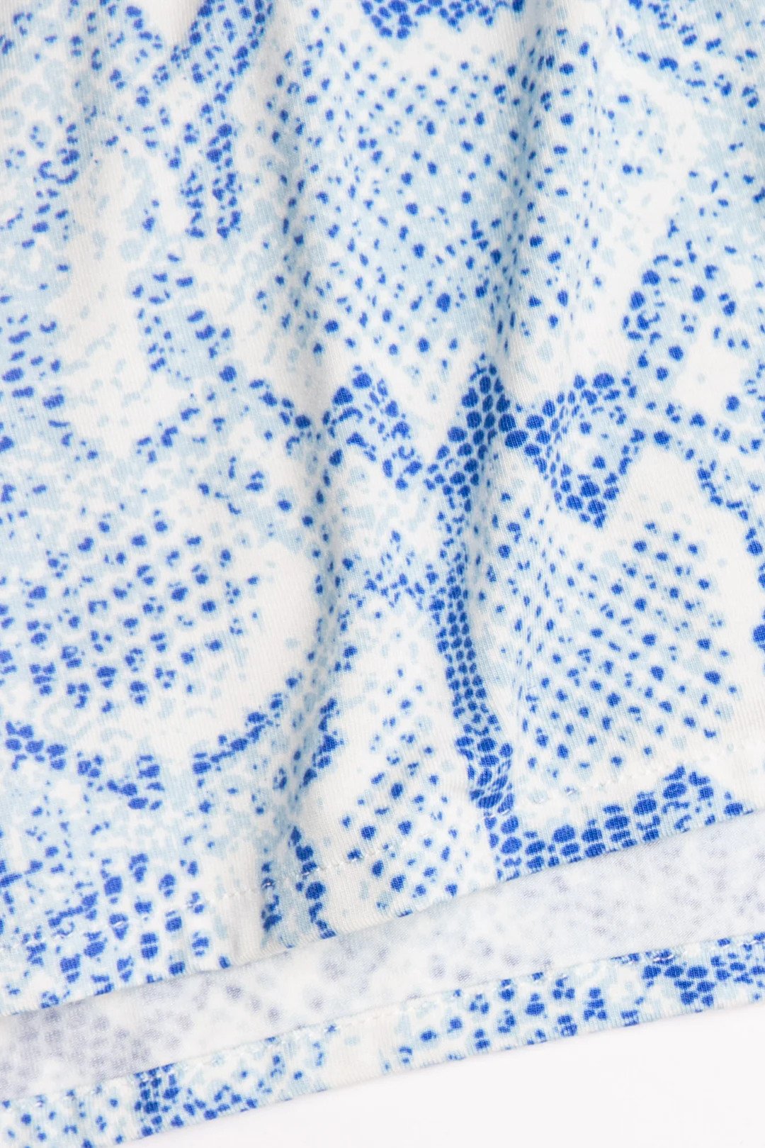 PJ Salvage Feelin Snakey PJ Set Fabric Detail.