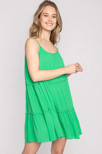 Limeade Dress Island Green