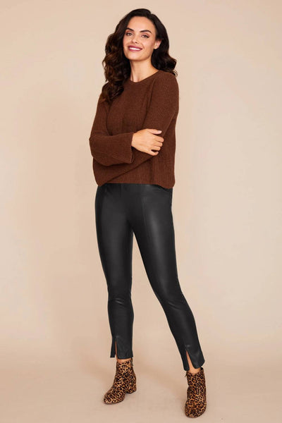 Peace of Cloth Sloane Faux Leather legging
