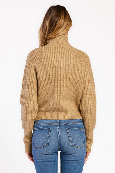 Velvet Heart Harvard Mock Neck Sweater Back.