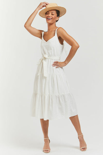 Velvet Heart Jezebelle Tiered Sweetheart Dress Side.