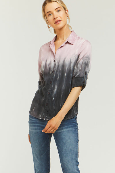 Velvet-Heart-McKenna-Pink-Ombre-Button-Up-Shirt-Front.